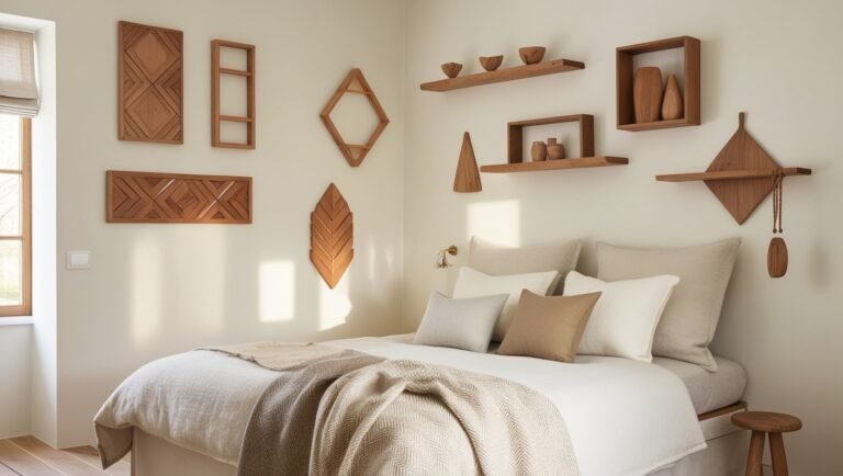 décoration murale bois