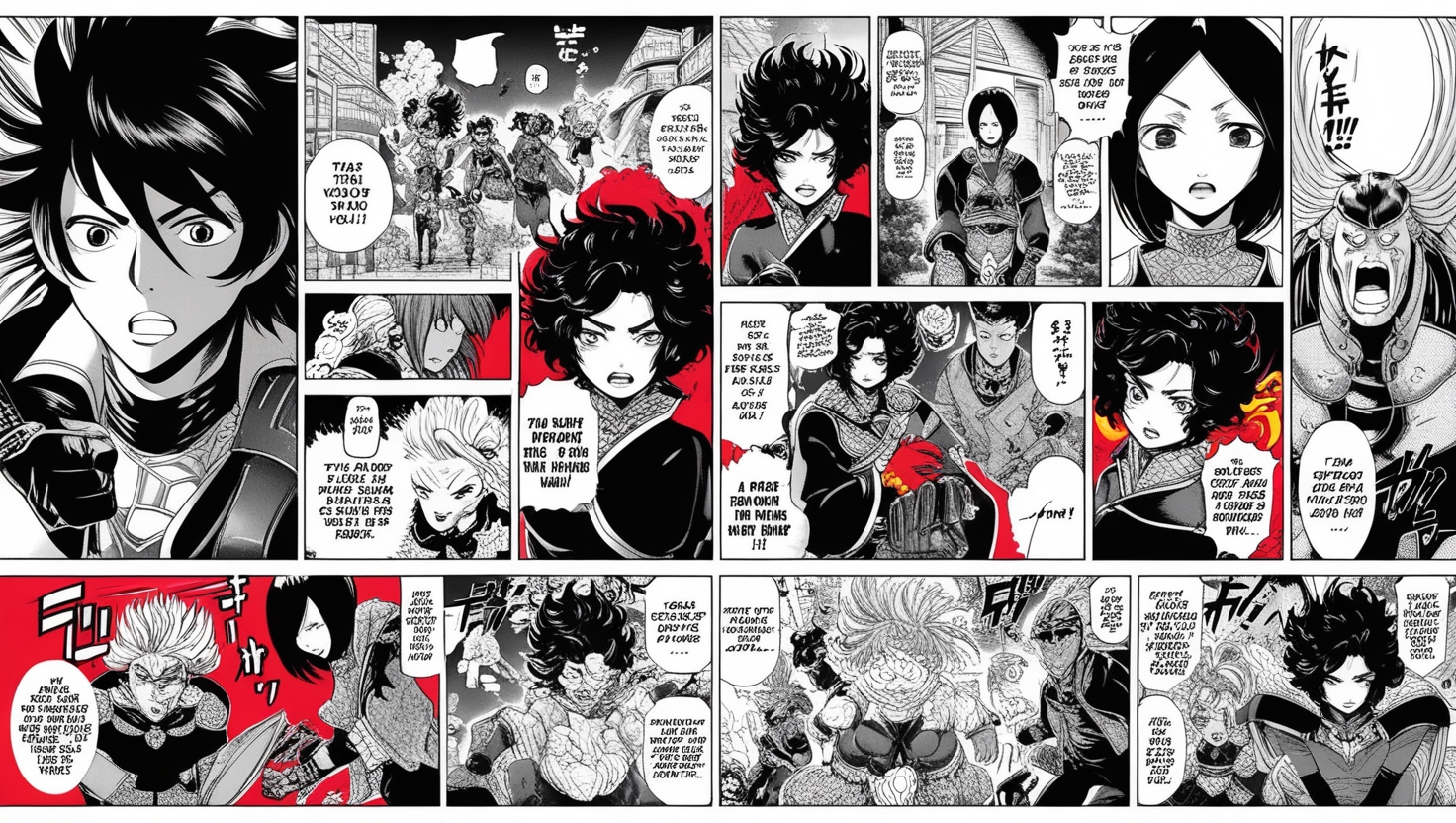 scan manga illustration