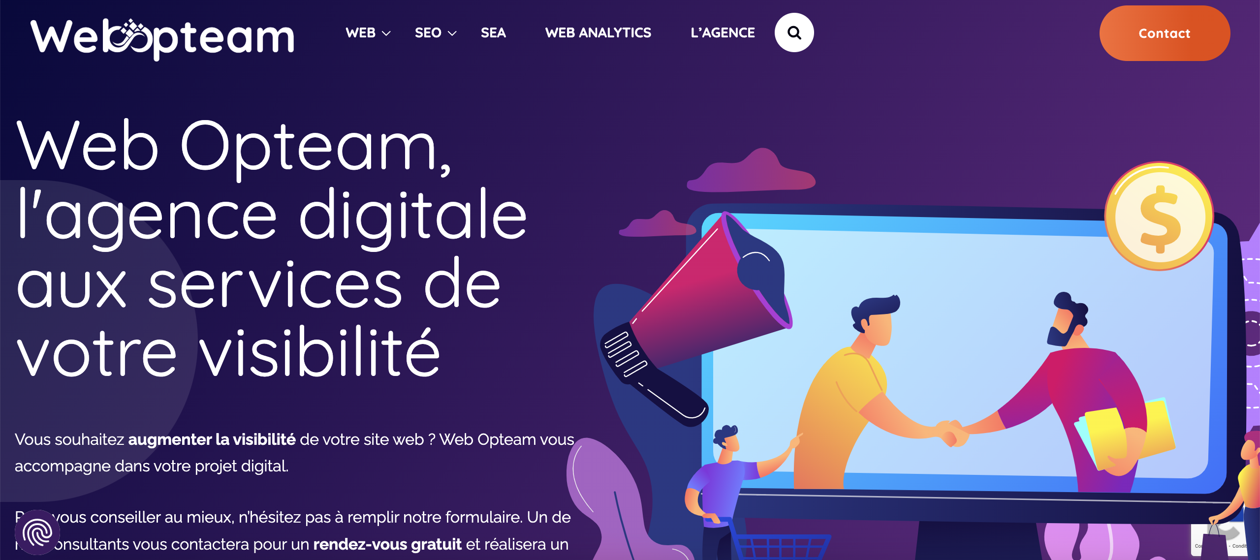 agence digitale Web Opteam