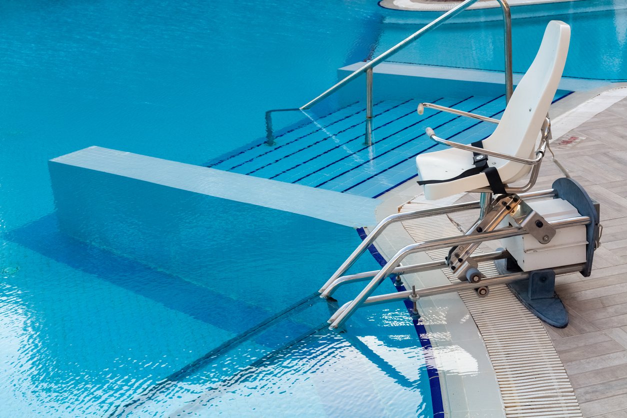 élévateur de piscine pour PMR