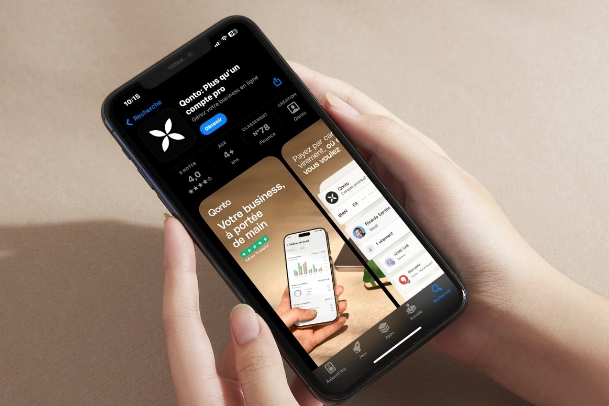 mobile app qonto