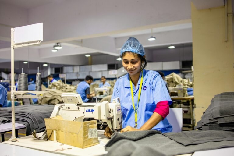 travailler industrie textile