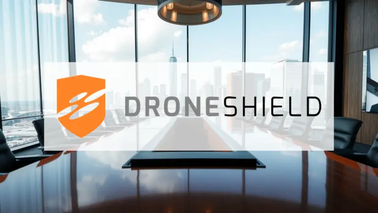 Logo et informations de DroneShield