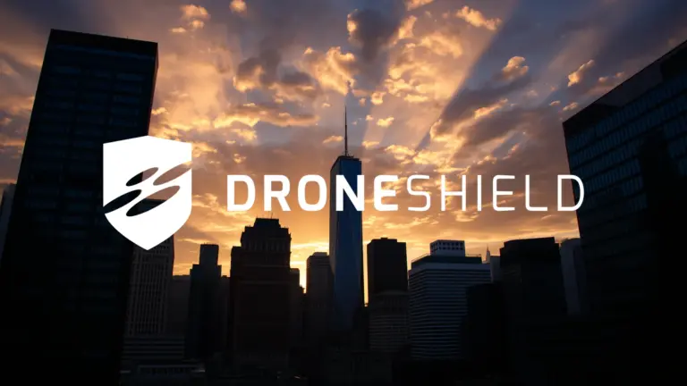 Logo et informations de DroneShield