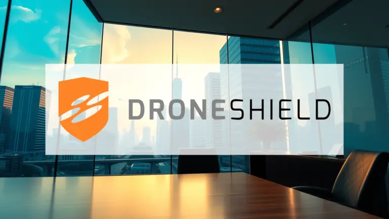 Logo et informations de DroneShield