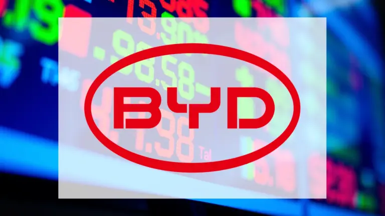 Logo et informations de BYD