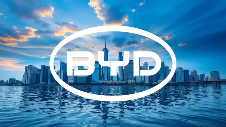 Logo et informations de BYD