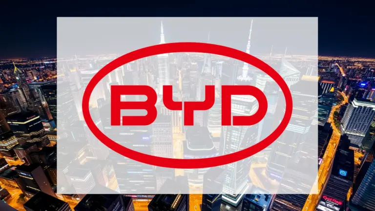 Logo et informations de BYD