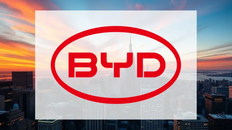 BYD : une percée stratégique en Corée du Sud ouvre la voie à la domination mondiale Logo et informations de BYD