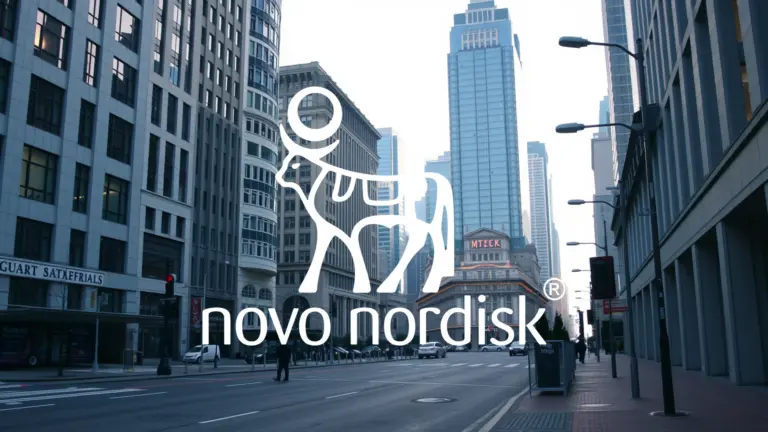 Logo et informations de Novo Nordisk