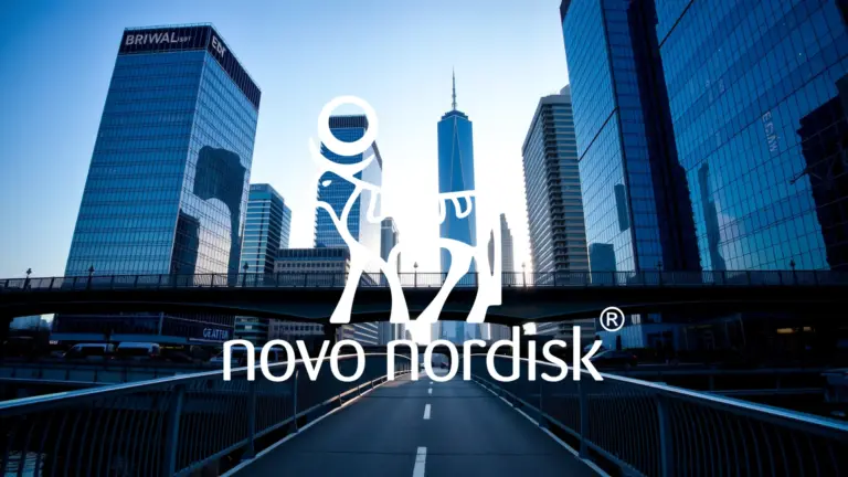 Logo et informations de Novo Nordisk