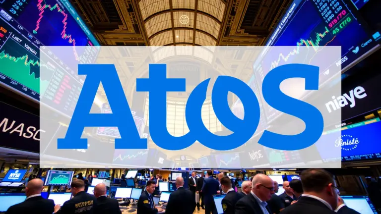 Logo et informations de Atos
