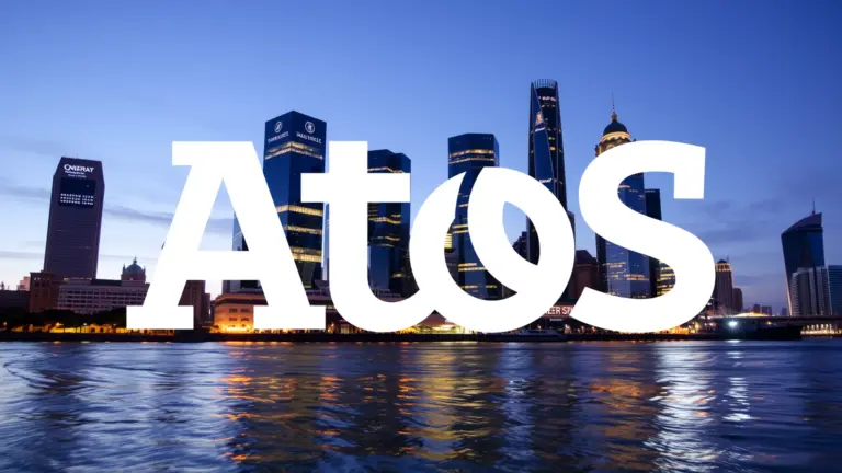 Logo et informations de Atos