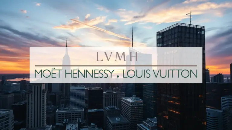 Logo et informations de LVMH