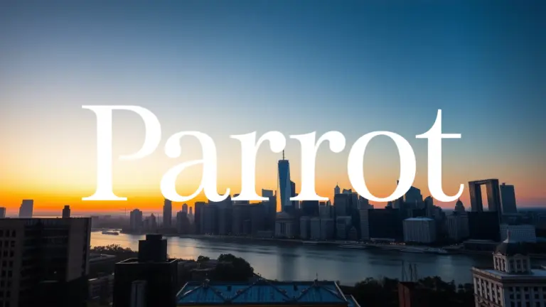 Logo et informations de Parrot