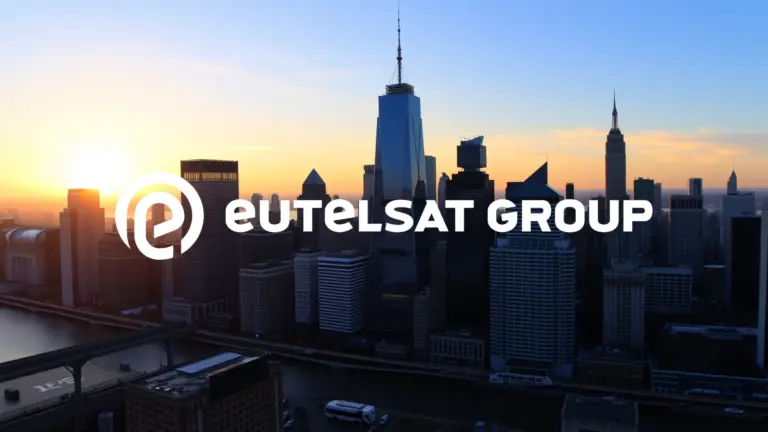 Eutelsat : une croissance à deux vitesses entre connectivité et vidéo Logo et informations de Eutelsat Communications