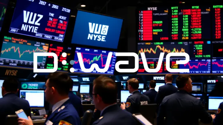 D-Wave Quantum : une valorisation qui défie l’analyse financière Logo et informations de D-Wave Quantum