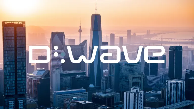 Logo et informations de D-Wave Quantum