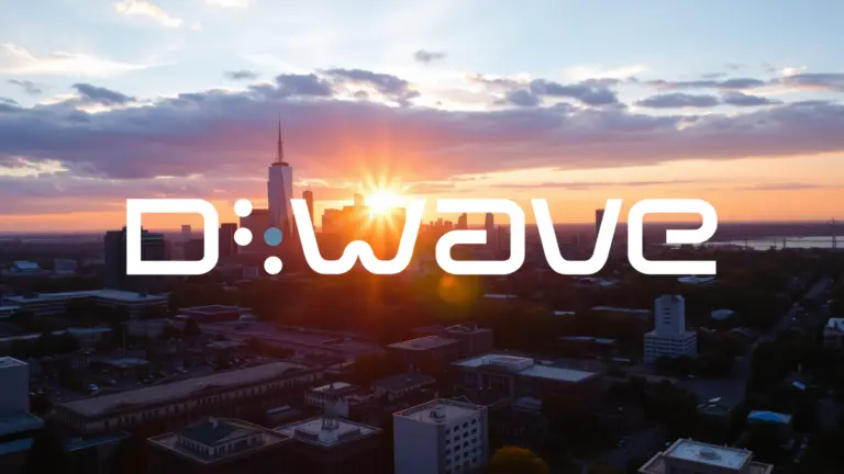 Logo et informations de D-Wave Quantum
