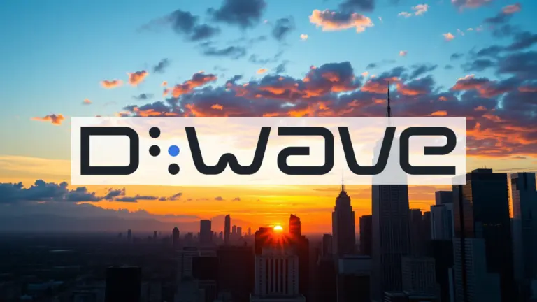 Logo et informations de D-Wave Quantum