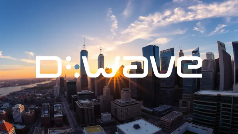 Logo et informations de D-Wave Quantum