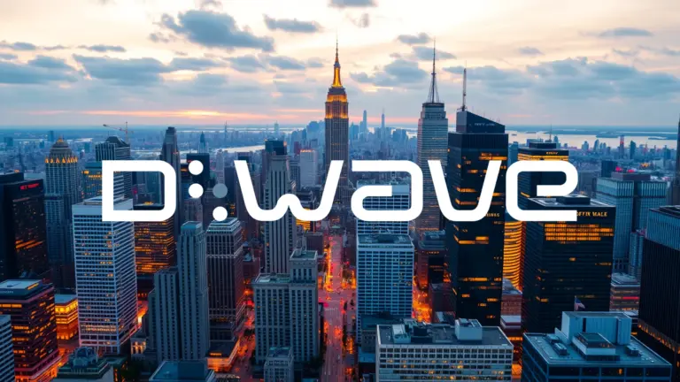 Logo et informations de D-Wave Quantum