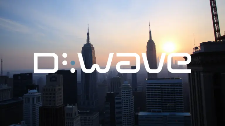 Logo et informations de D-Wave Quantum