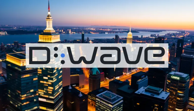 Logo et informations de D-Wave Quantum