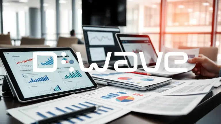 Logo et informations de D-Wave Quantum