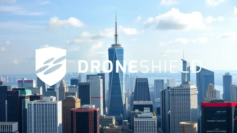 Logo et informations de DroneShield