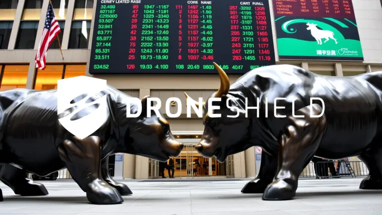 Logo et informations de DroneShield