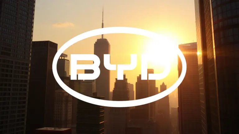 BYD : Une lueur d’espoir en dépit des pressions boursières Logo et informations de BYD