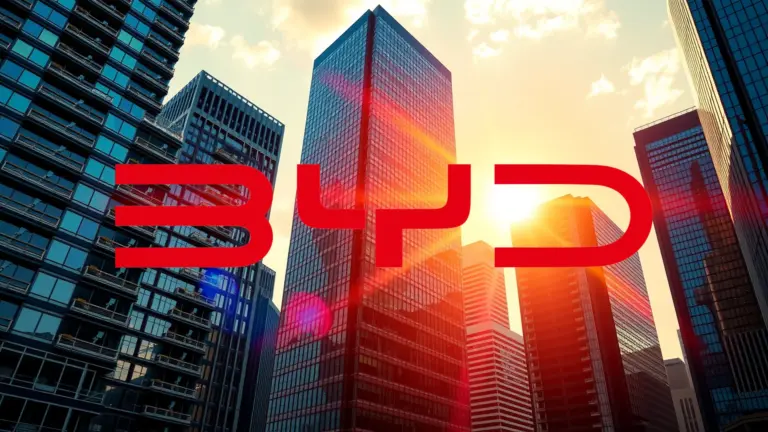 Logo et informations de BYD