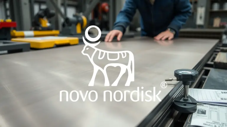 Logo et informations de Novo Nordisk