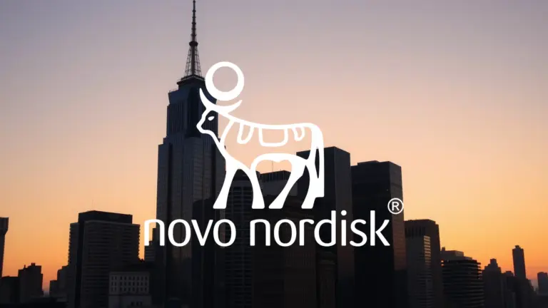 Novo Nordisk : un séisme à la tête du géant pharmaceutique Logo et informations de Novo Nordisk