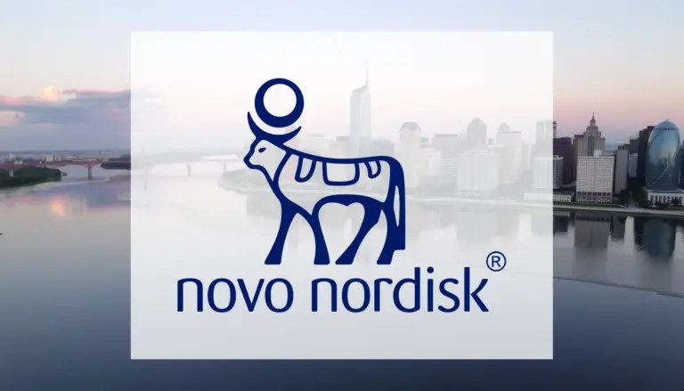Logo et informations de Novo Nordisk