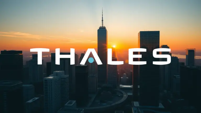 Thales : une santé opérationnelle ignorée par les marchés Logo et informations de Thales