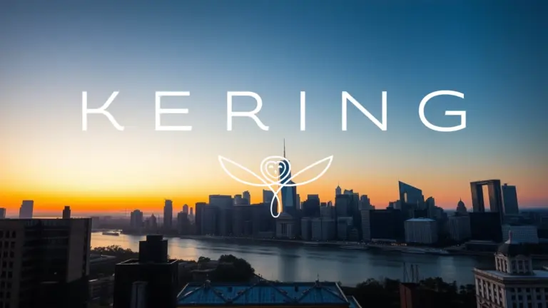 Kering : Un accord à plusieurs milliards sous tension Logo et informations de Kering