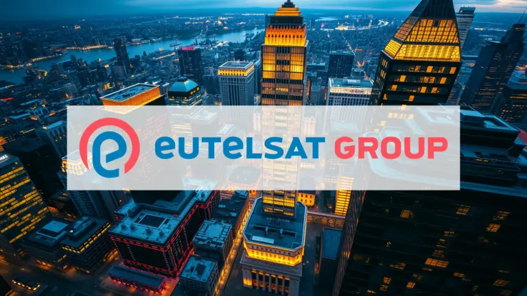 Eutelsat : une avancée stratégique décisive pour le satellite en orbite basse Logo et informations de Eutelsat
