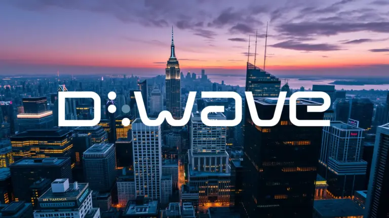 Logo et informations de D-Wave Quantum