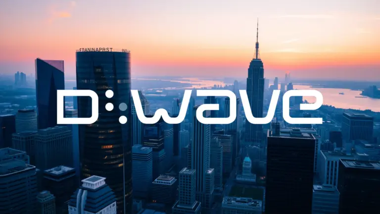 Logo et informations de D-Wave Quantum