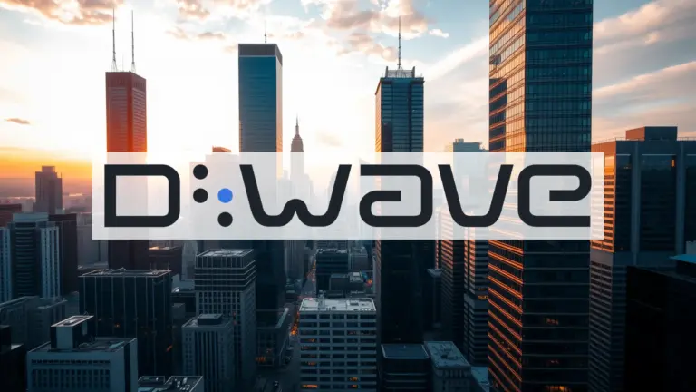 Logo et informations de D-Wave Quantum