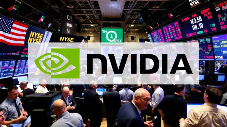 Nvidia : le verdict des résultats trimestriels approche Logo et informations de Nvidia
