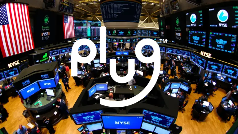 Plug Power : un tournant décisif après des mois de turbulences ? Logo et informations de Plug Power