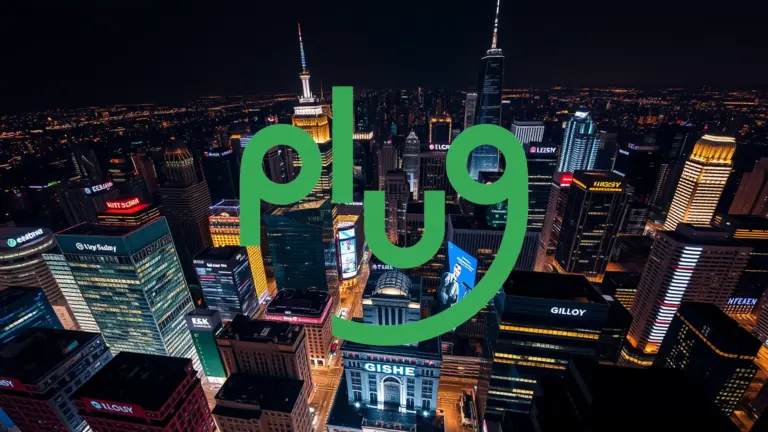 Logo et informations de Plug Power