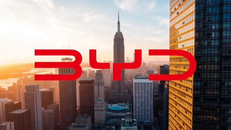 BYD : une fin d’année marquée par un double succès Logo et informations de BYD