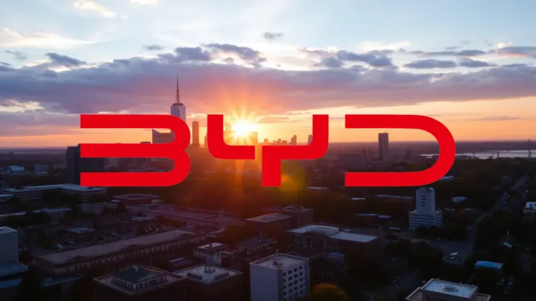 Logo et informations de BYD