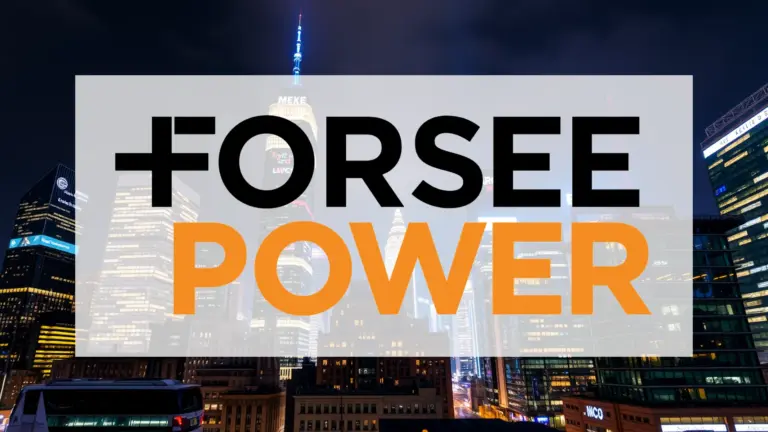 Logo et informations de Forsee Power(prom.)eo-,10