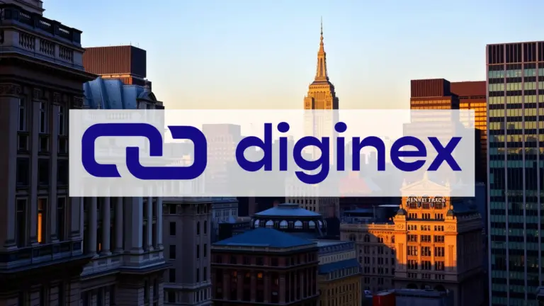 Diginex : une croissance stratosphérique, mais une valorisation déjà tendue ? Logo et informations de Diginex