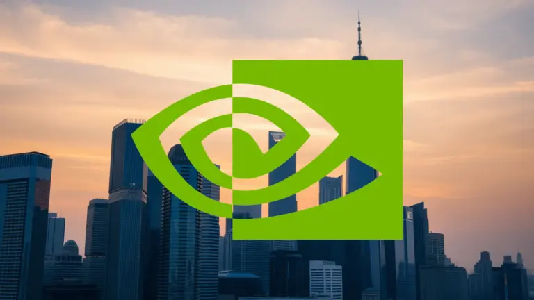 Nvidia sous le feu croisé des politiques et des marchés Logo et informations de Nvidia